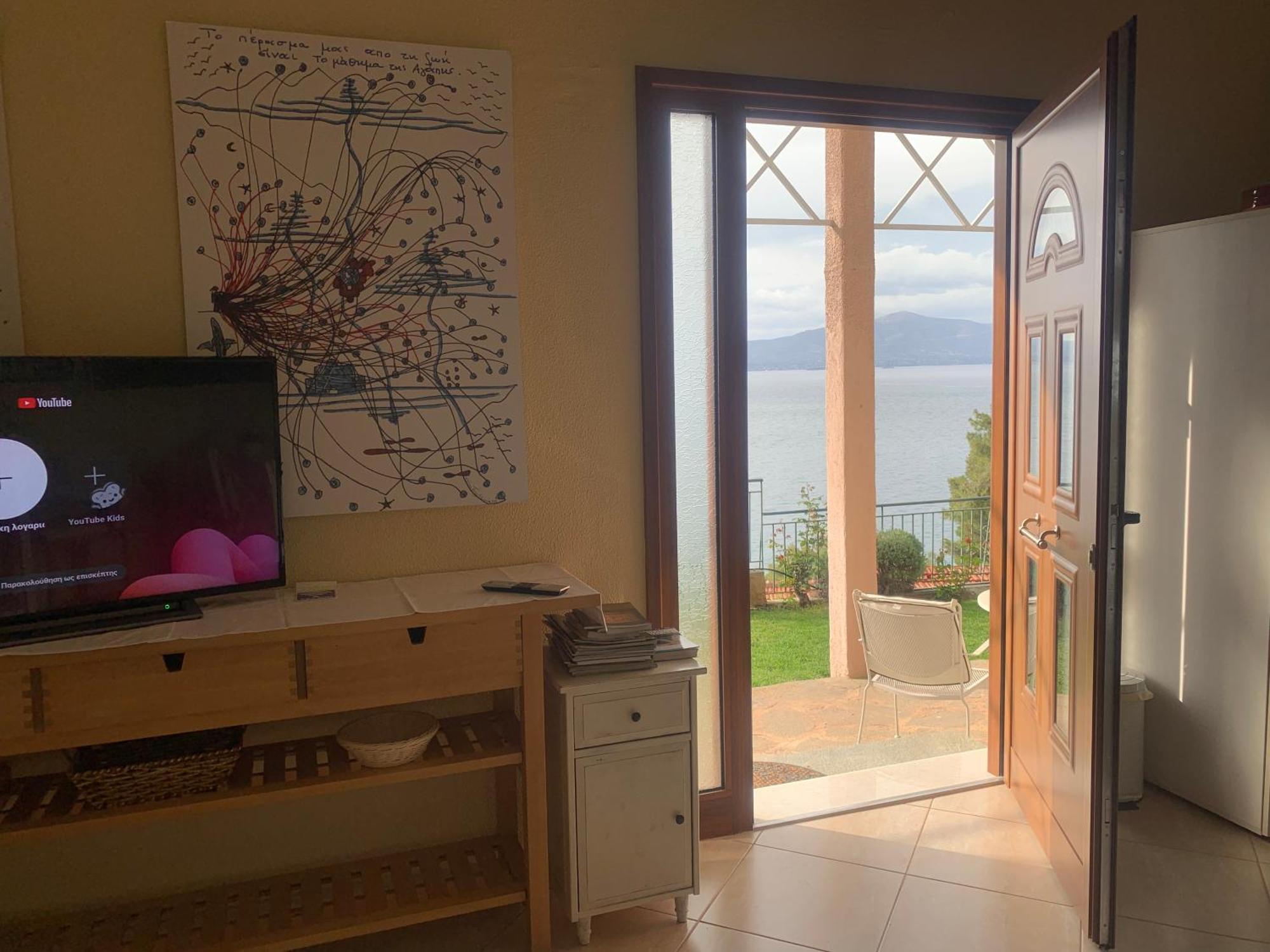 Markopoulon OropouAmfiteatrico Sea View - Kalamos Attikiアパートメント エクステリア 写真